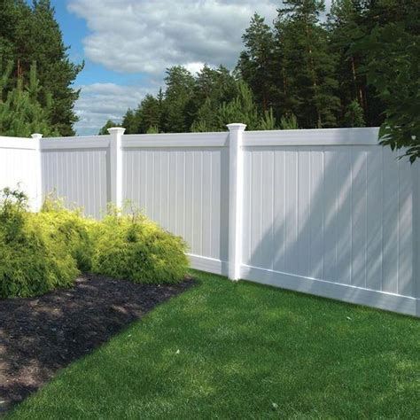 Installing veranda vinyl fence - Made from vinyl for durability. White finish adds a handsome appearance. Low-maintenance design never needs to be painted, scraped or stained. Designed to lock pickets into place without the need for glue. Resists damage from sun, insects and water for long-lasting beauty. Presents the same appearance on both sides.
